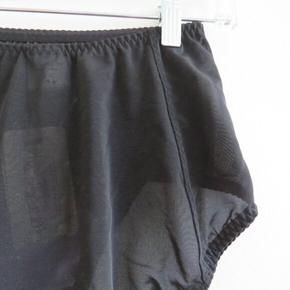 WHAT KATIE DID Betty Lavender Lace High Waisted Black Knickers 1950s Pinup NWT - Picture 8 of 13